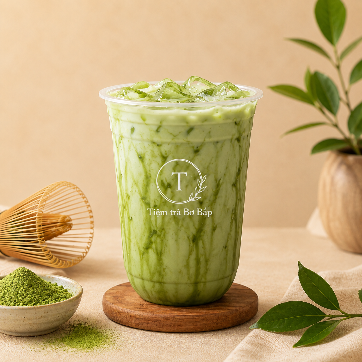 Trà sữa thái xanh